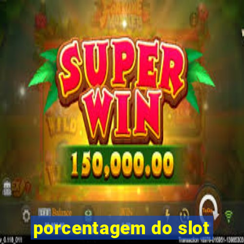 porcentagem do slot