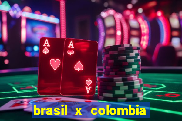 brasil x colombia pré olimpico