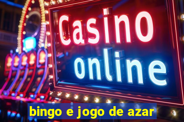 bingo e jogo de azar