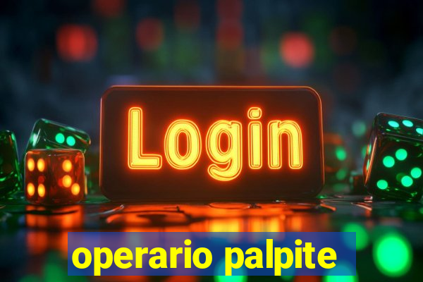 operario palpite