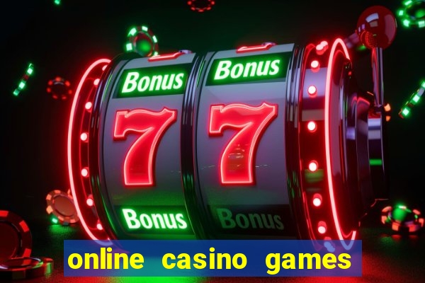 online casino games for real cash