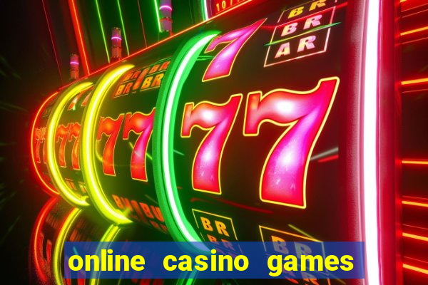 online casino games for real cash