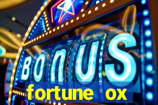 fortune ox horários pagantes