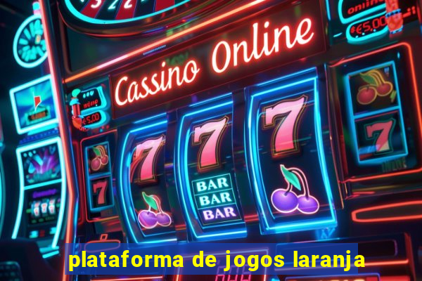 plataforma de jogos laranja