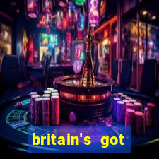 britain's got talent bingo