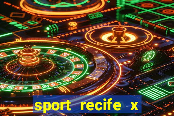 sport recife x ponte preta palpite