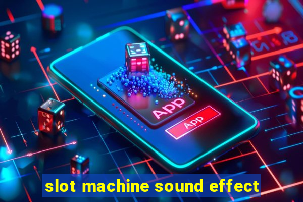 slot machine sound effect