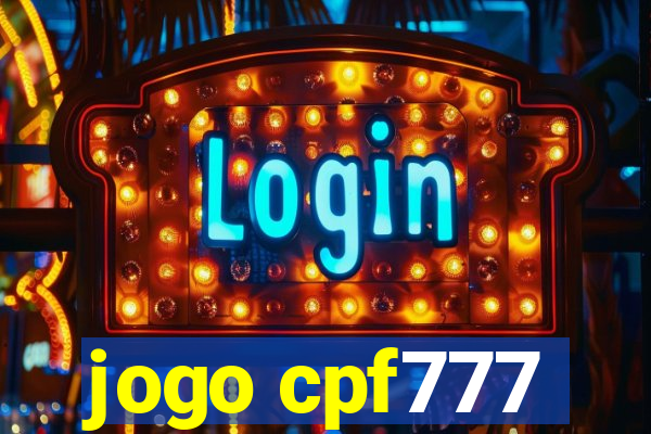 jogo cpf777