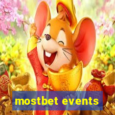 mostbet events