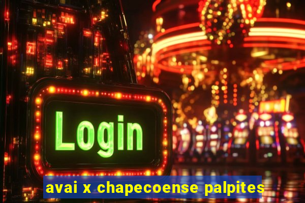 avai x chapecoense palpites