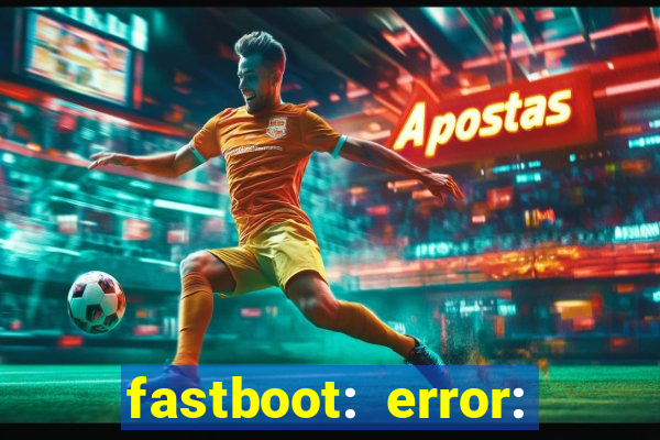 fastboot: error: failed to identify current slot