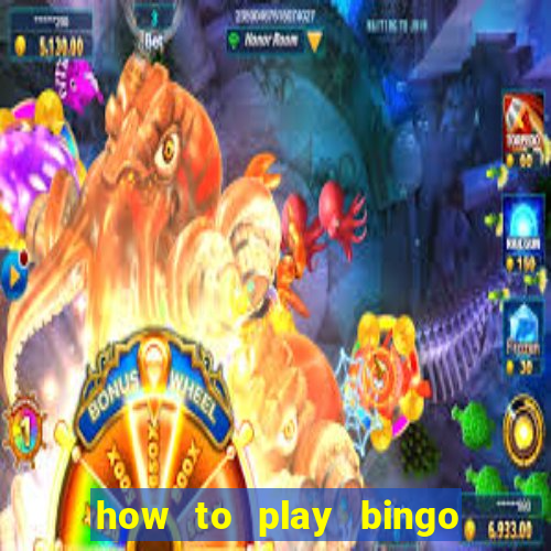 how to play bingo bonus scratch card