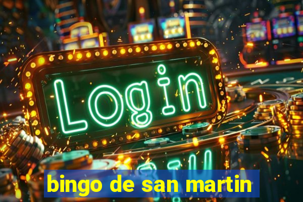 bingo de san martin