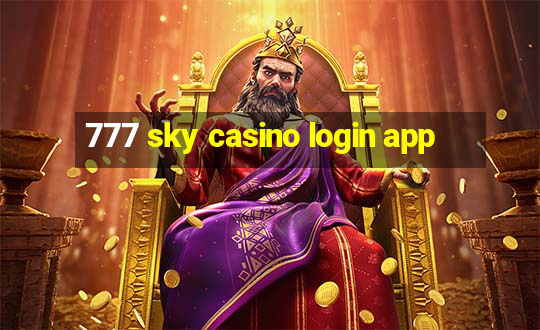 777 sky casino login app