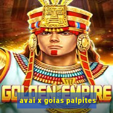 avai x goias palpites