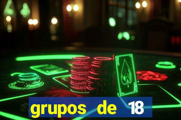 grupos de 18 dezenas para lotofácil