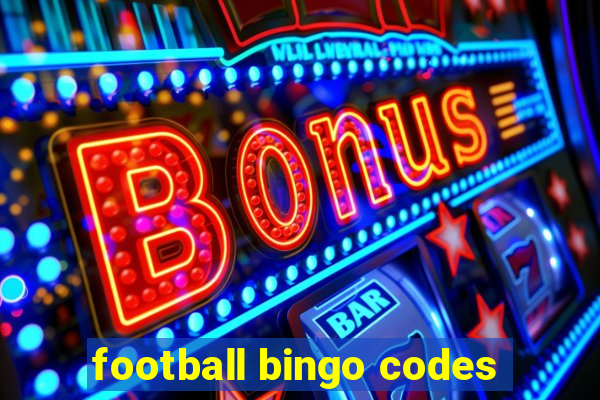 football bingo codes