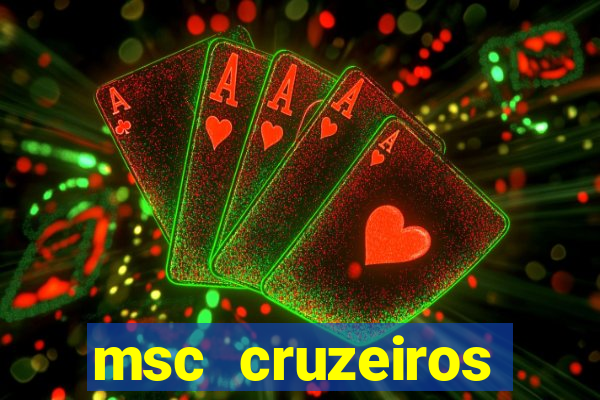 msc cruzeiros trabalhe conosco