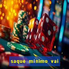 saque mínimo vai de bet