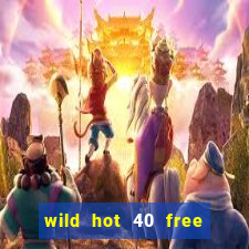 wild hot 40 free spins slot free play