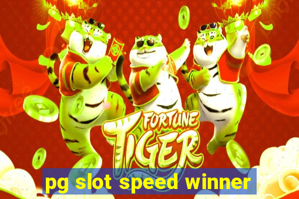 pg slot speed winner