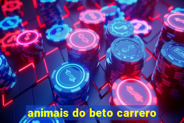 animais do beto carrero