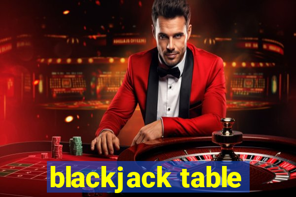 blackjack table