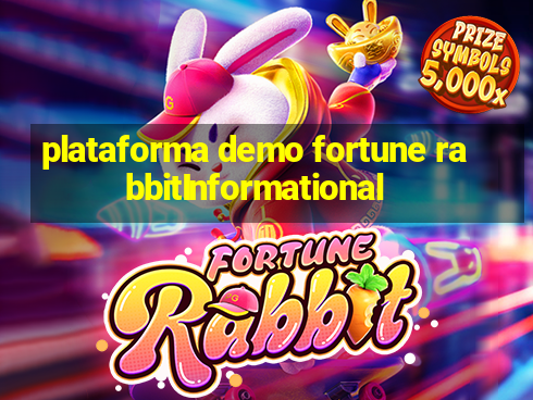 plataforma demo fortune rabbitInformational