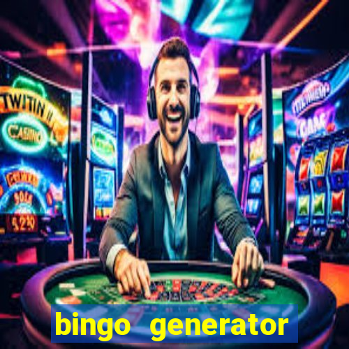 bingo generator with images