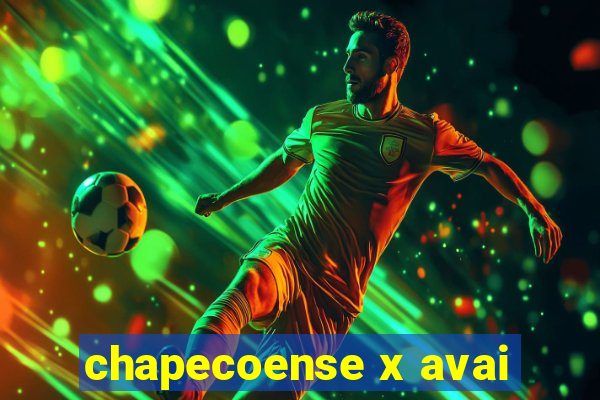 chapecoense x avai