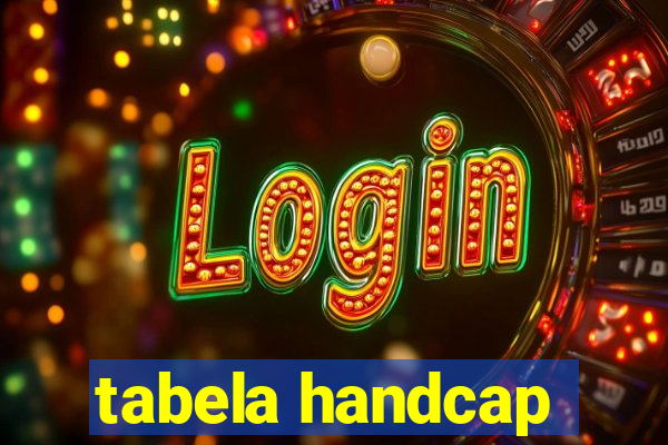 tabela handcap