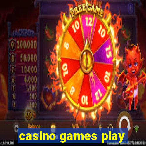 casino games play