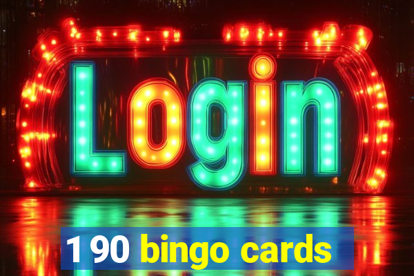 1 90 bingo cards