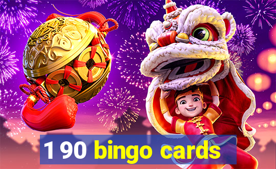 1 90 bingo cards