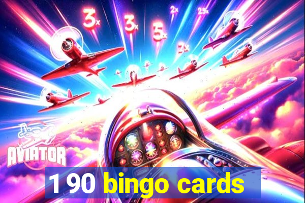 1 90 bingo cards