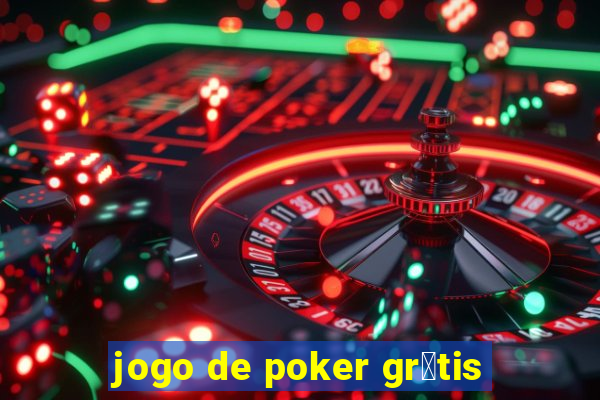 jogo de poker gr谩tis