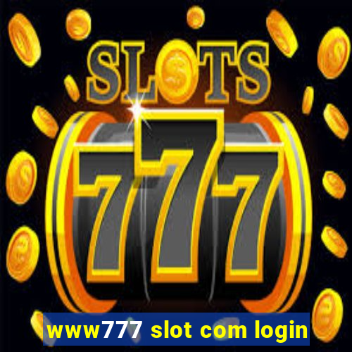 www777 slot com login