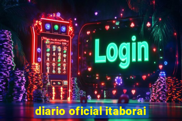 diario oficial itaborai