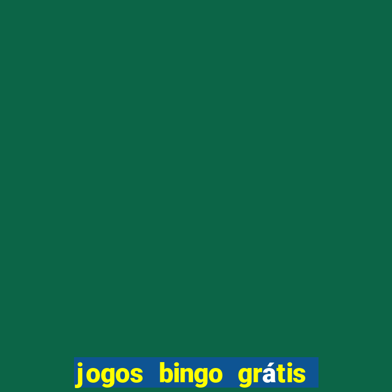 jogos bingo grátis 4 cartelas