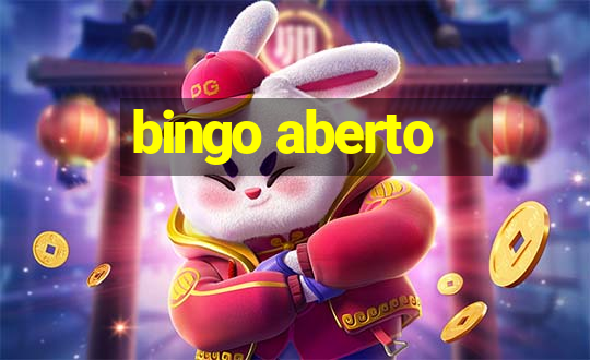 bingo aberto