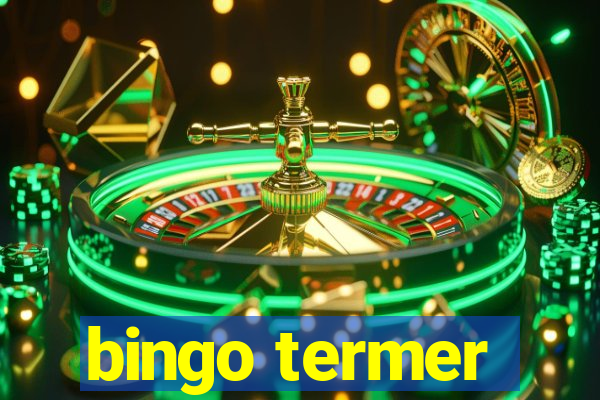 bingo termer