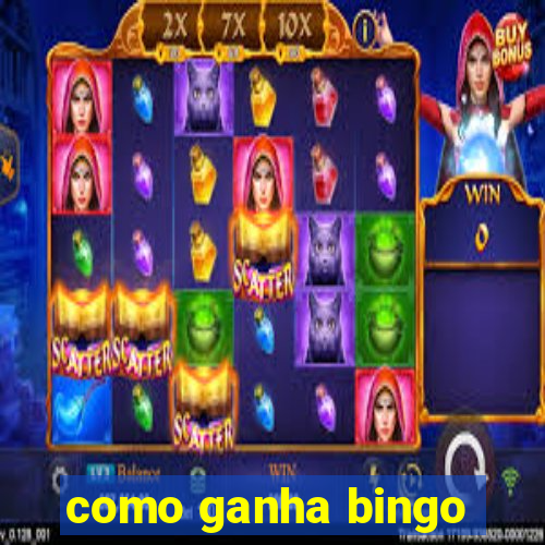 como ganha bingo