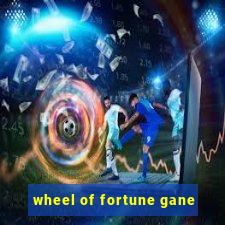 wheel of fortune gane