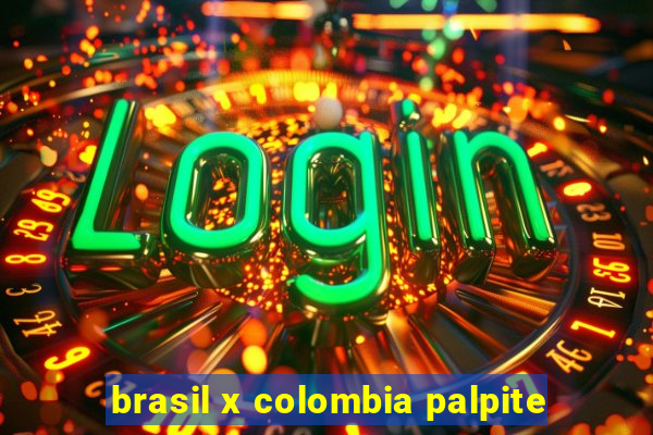 brasil x colombia palpite