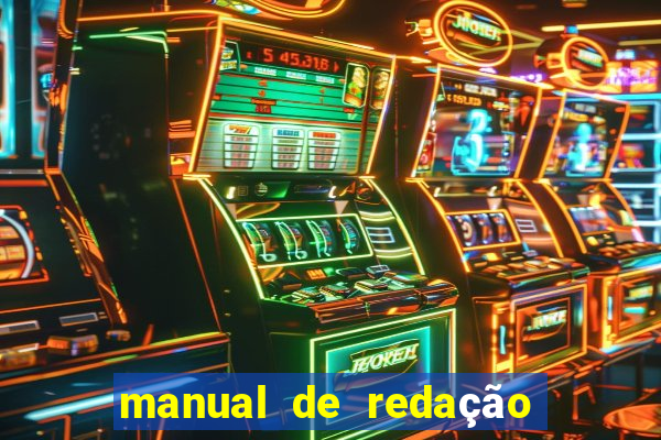 manual de redação da folha de são paulo pdf