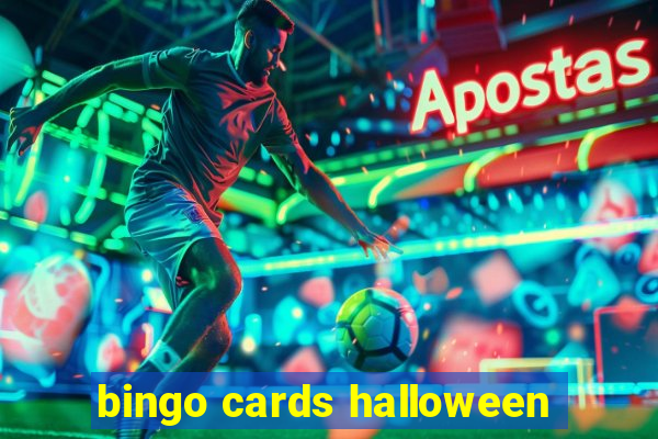 bingo cards halloween