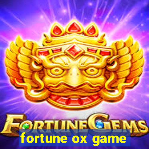 fortune ox game