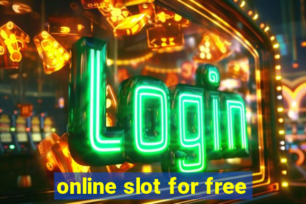 online slot for free