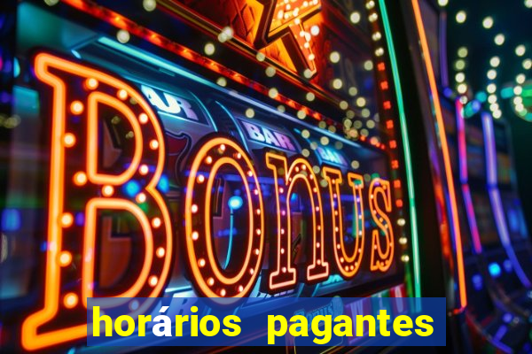 horários pagantes dos slots