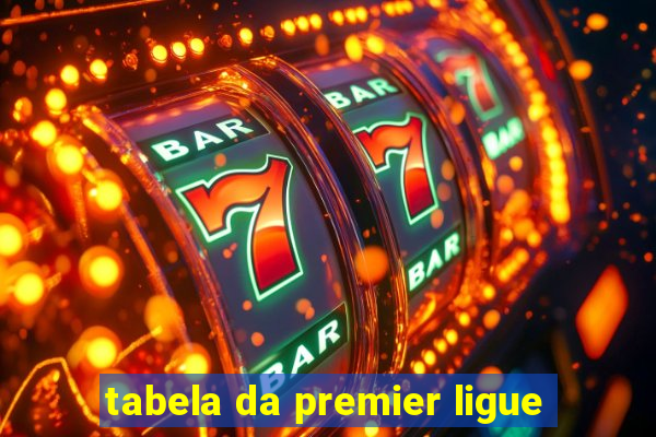 tabela da premier ligue